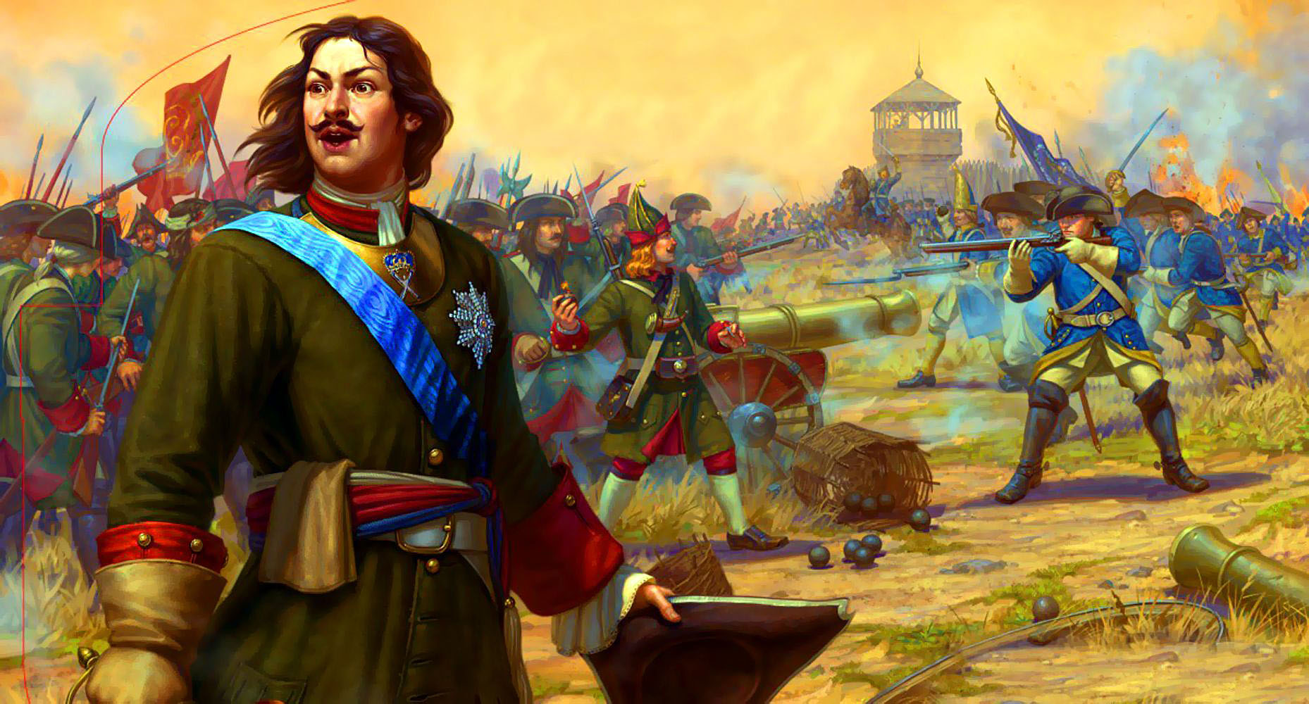 10 июля - День воинской славы России - Полтавское сражение (1709 год).