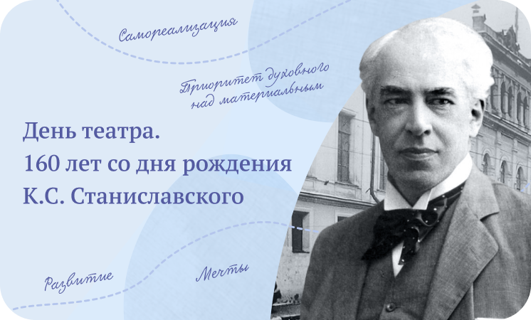 Разговор о важном "День театра",посвящена 160-летию со дня рождения К.С. Станиславского..